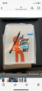 Piet Parra artwork - Oh no Love, you’re not - zeefdruk, Ophalen of Verzenden