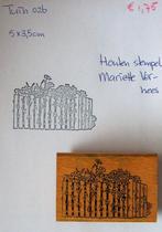 Tuin 026 Houten stempel, Ophalen of Verzenden, Gebruikt, Houten stempel