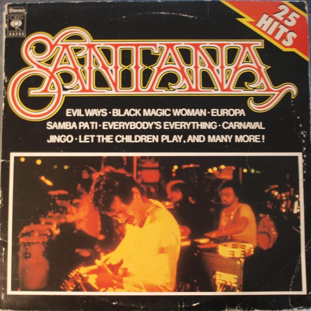 LP - Dubbel - Santana - 25 hits - 100% gaaf, Ophalen of Verzenden, 1960 tot 1980, Zo goed als nieuw, 12 inch