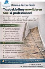 Trapbekleding verwijderen – Snel & professioneel, Ophalen of Verzenden, Zo goed als nieuw, Onkruidbestrijding