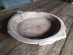 Mooie Houten Schaal - Landelijke Stijl, Ophalen, Gebruikt, Schaal, Rond