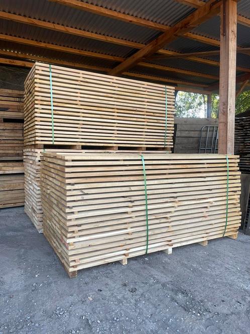 Robuuste eiken planken, Tuin en Terras, Palen, Balken en Planken, Nieuw, Planken, Ophalen