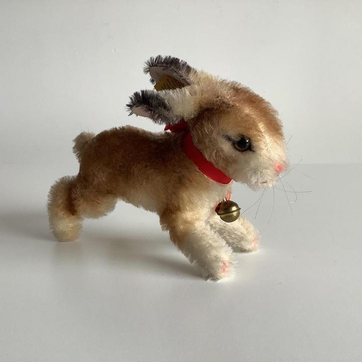 Vintage Steiff haasje "Hoppy Hase", Antiek en Kunst, Antiek | Speelgoed, Ophalen of Verzenden