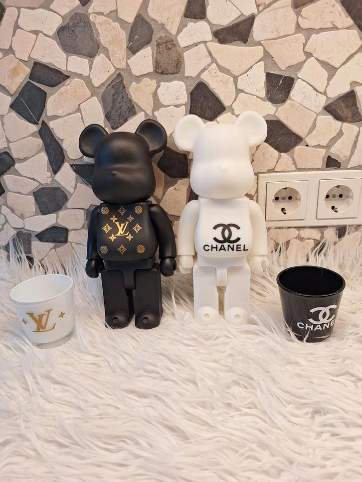 Be@rbrick louis vuitton Chanel disigner interieur, Huis en Inrichting, Woonaccessoires | Overige, Ophalen of Verzenden