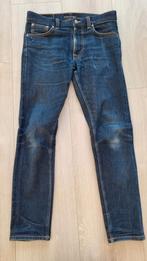 Nudie Jeans Lean Dean Dry True Selvage maat 31/30, Blauw, Nudie Jeans, Ophalen of Verzenden, W30 - W32 (confectie 38/40)