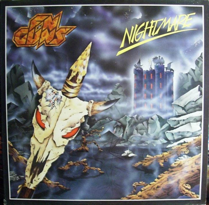FN GUNS - Nightmare  Originele LP Nieuw., Cd's en Dvd's, Vinyl | Hardrock en Metal, Nieuw in verpakking, Ophalen of Verzenden