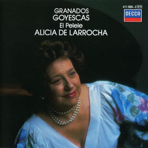 GRANADOS Goyescas CD LARROCHA DECCA, Cd's en Dvd's, Cd's | Klassiek, Gebruikt, Kamermuziek, Romantiek, Ophalen of Verzenden
