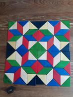 Vintage houten mozaïek puzzel, Kinderen en Baby's, Speelgoed | Educatief en Creatief, Ophalen, Gebruikt