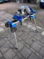 Afkortzaag op frame - met werk of zo gebruiken, Ophalen, Elektra Beckum, Gebruikt, Afkortzaag