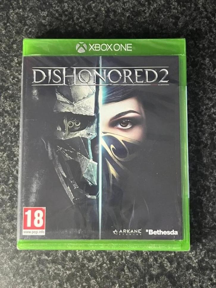 Dishonored 2 Xbox One Sealed PAL game, Spelcomputers en Games, Games | Xbox One, Nieuw, Avontuur en Actie, 1 speler, Vanaf 18 jaar