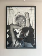 Grote poster in lijst, Huis en Inrichting, Ophalen, Zo goed als nieuw, 75 tot 100 cm, Foto of Poster