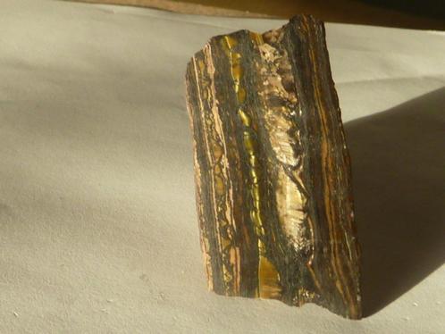 tijgeroog (01), Verzamelen, Mineralen en Fossielen, Mineraal, Ophalen of Verzenden