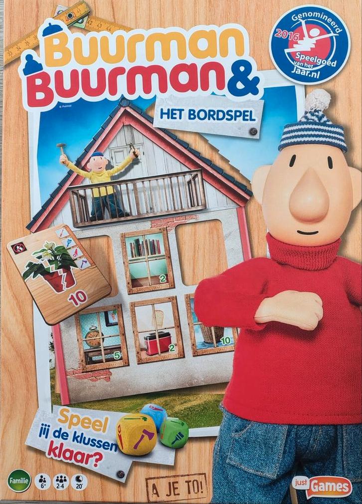 Buurman & Buurman - Het Bordspel, Hobby en Vrije tijd, Gezelschapsspellen | Bordspellen, Zo goed als nieuw, Reisspel, Ophalen of Verzenden