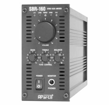 Apart SBR-160 Stereo Soundblock Versterker – 2 x 80W RMS beschikbaar voor biedingen