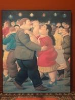 Schilderij Botero, Dancers uit 2002, Antiek en Kunst, Ophalen