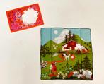 Retro vintage Fisba Stoffels zakdoek in originele verpakking, Ophalen of Verzenden, Dames, Fisba Stoffels