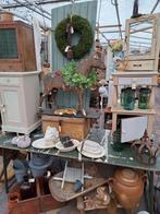 Oud papier machee paard brocant,vintage NU 125, Ophalen