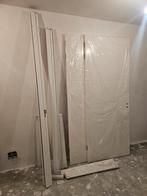 Binnendeur 321.5 x 930 mm en kozijn met bovenlicht., Doe-het-zelf en Verbouw, Deuren en Horren, Ophalen, Nieuw, Binnendeur, 215 cm of meer