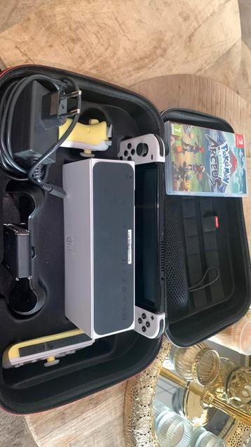 Nintendo switch oled (met veel extra’s) beschikbaar voor biedingen