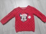 Kersttrui maat 80 meisje trui kerst minnie mouse, Kinderen en Baby's, Ophalen of Verzenden, Zo goed als nieuw, Meisje, Truitje of Vestje