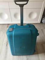 Lichtblauwe Samsonite koffer Aeris Upright 71/26 op 2 wielen, Sieraden, Tassen en Uiterlijk, Koffers, Gebruikt, Nite, Hard kunststof
