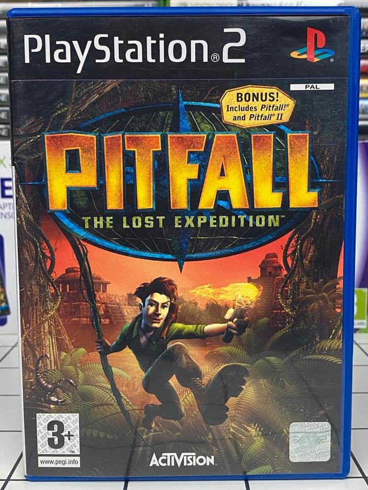 Pitfall The Lost Expedition – PS2 PlayStation 2 Game, Spelcomputers en Games, Games | Sony PlayStation 2, Zo goed als nieuw, Avontuur en Actie
