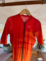 Castelli Trisuit maat L, Kleding | Heren, Sportkleding, Maat 52/54 (L), Oranje, Ophalen of Verzenden, Hardlopen of Fietsen