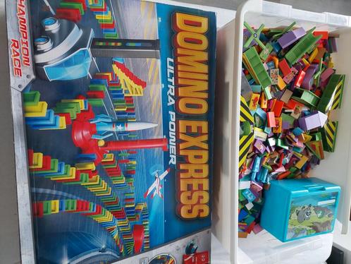 Domino Express set + heel veel Domino Stenen van Plus, Kinderen en Baby's, Speelgoed | Overig, Gebruikt, Jongen of Meisje, Ophalen of Verzenden