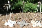 Brocante - Serie Provençaalse parasolvoeten!, Tuin en Terras, Ophalen, Gebruikt