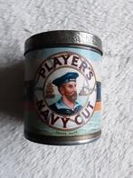 Sigaretten blik.  PLAYER'S NAVY CUT., Ophalen of Verzenden, Zo goed als nieuw, Overige