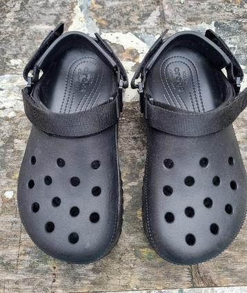 Echte xwarte Crocs plateauzool sandalen maat 38 zgan beschikbaar voor biedingen