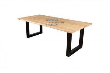 Massief | houten tafelblad | Eikenhouten eettafel | Eiken beschikbaar voor biedingen