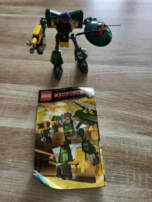 Legoset 8100 Exoforce Cyclone Defender, Kinderen en Baby's, Speelgoed | Duplo en Lego, Gebruikt, Lego, Complete set, Ophalen of Verzenden
