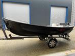 Sloepje Mariah 450 met Honda 8PK 4tkt en trailer, Watersport en Boten, Benzine, Buitenboordmotor, Polyester, Gebruikt
