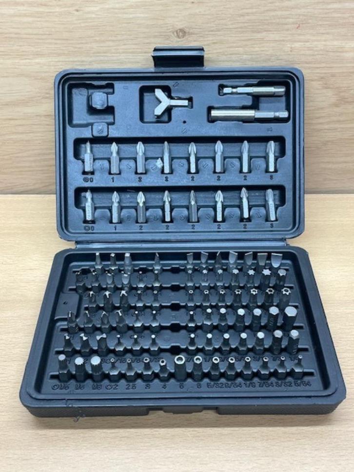 Bitset in box 100 dlg., Hobby en Vrije tijd, Knutselen, Nieuw, Gereedschap of Toebehoren, Ophalen of Verzenden