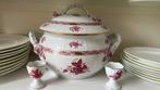 HEREND HANDPAINTEND soepterrine €50,-, Antiek en Kunst, Antiek | Servies compleet, Ophalen