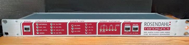 Rosendahl NanoSyncS Digital Master Clock / Sync Generator, Audio, Tv en Foto, Professionele Audio-, Tv- en Video-apparatuur, Gebruikt