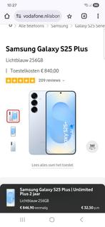 Samsung Galaxy S25 Plus 256GB geseald, Telecommunicatie, Mobiele telefoons | Samsung, Ophalen, Nieuw, Zonder abonnement, Zonder simlock