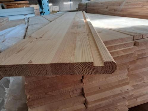 Grenen meubelpanelen met afronding en sponning, Doe-het-zelf en Verbouw, Hout en Planken, Nieuw, Grenen, Ophalen