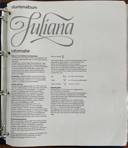 Muntenverzameling - Juliana Map, Postzegels en Munten, Munten | Nederland, Setje, Overige waardes, Koningin Juliana, Ophalen of Verzenden