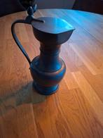 Antieke tinnen (edeltin) eikeltjeskan, Ophalen of Verzenden