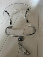 Vespa LX Windscherm, Beugel & Chrome Strip, Ophalen, Zo goed als nieuw, Overige typen, Vespa