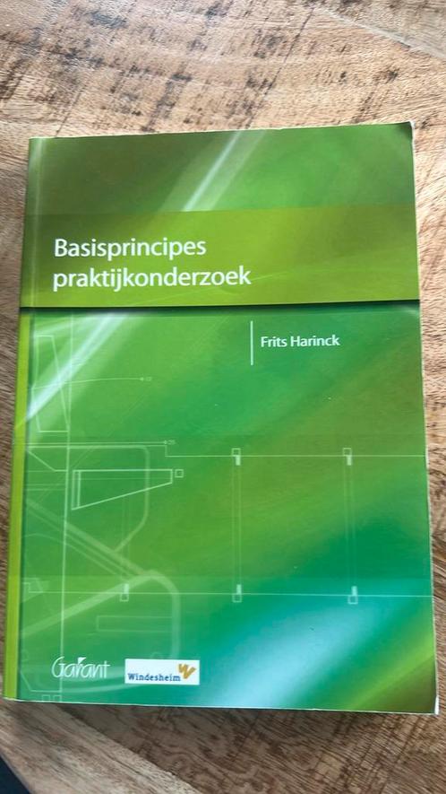 Frits Harinck - Basisprincipes praktijkonderzoek, Boeken, Wetenschap, Zo goed als nieuw, Ophalen of Verzenden