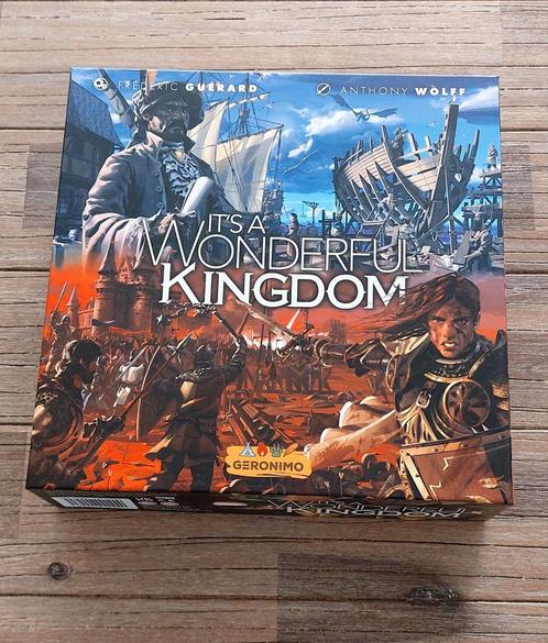 Wonderful kingdom, Hobby en Vrije tijd, Gezelschapsspellen | Bordspellen, Zo goed als nieuw, Ophalen of Verzenden