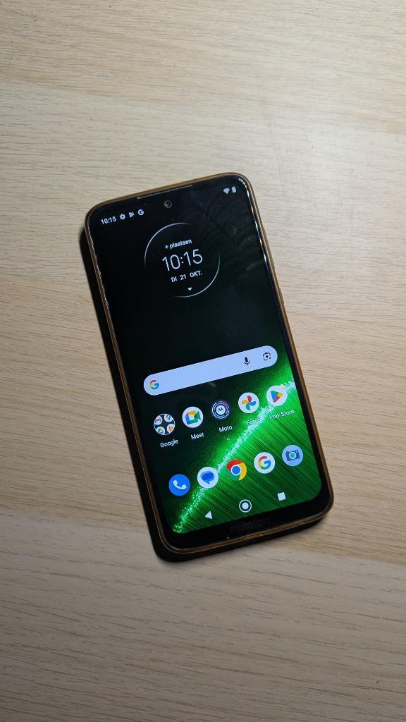 Motorola G7 plus, Telecommunicatie, Mobiele telefoons | Motorola, Gebruikt, Zonder abonnement, Zonder simlock, Touchscreen, 6 megapixel of meer