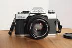 ✅ 📸 Minolta XG-M & MD 50mm f1.7 , GETEST, Audio, Tv en Foto, Fotocamera's Analoog, Ophalen, Gebruikt, Compact, Minolta