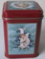 blik Cupido's alfabet met engeltjes, Verzamelen, Blikken, Ophalen of Verzenden, Zo goed als nieuw, Overige, Overige merken