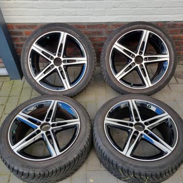18 inch originele Mercedes velgen met winterbanden A,B,CLA beschikbaar voor biedingen