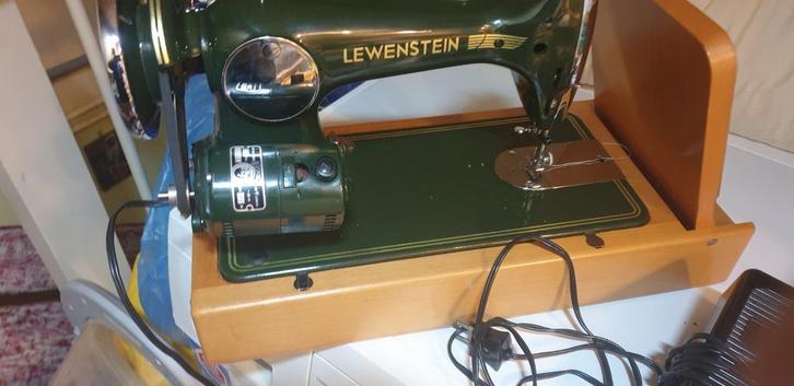 Vintage Lewenstein Naaimachine - Groen..NIEUW..NIEUW, Antiek en Kunst, Antiek | Naaimachines, Ophalen