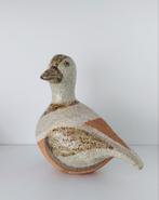 Vintage keramiek eend sculptuur, Antiek en Kunst, Antiek | Keramiek en Aardewerk, Ophalen of Verzenden